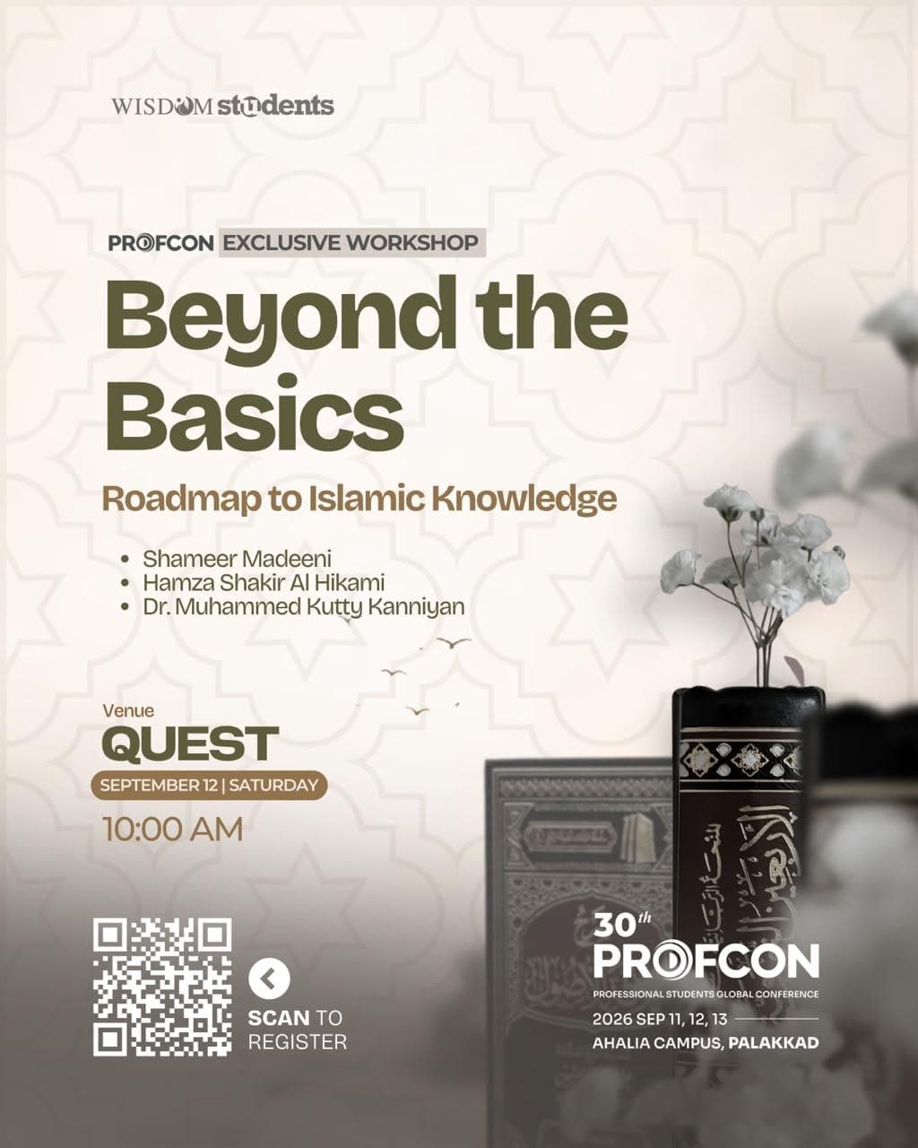 Beyond the Basics workshop poster